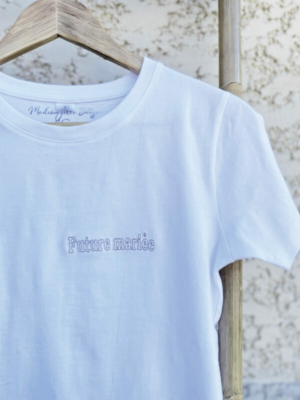 Tee-shirt "Future mariée"