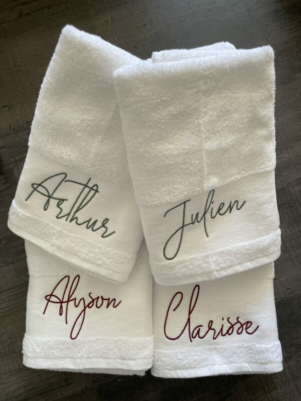 Serviette de toilette d'été